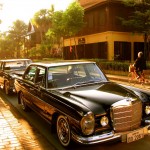 Mercedes in Luang Prabang