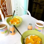 Unser himmlisches selbstgemachtes Frühstück im Apartement D'Legend D'Legacy Boracay