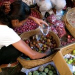 Snakefruit am Markt