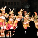 Balinesische Tänzerinnen in Ubud (Café Lotus)